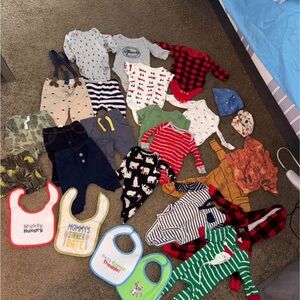 3 Month Baby Clothing and Bibs